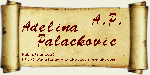 Adelina Palačković vizit kartica